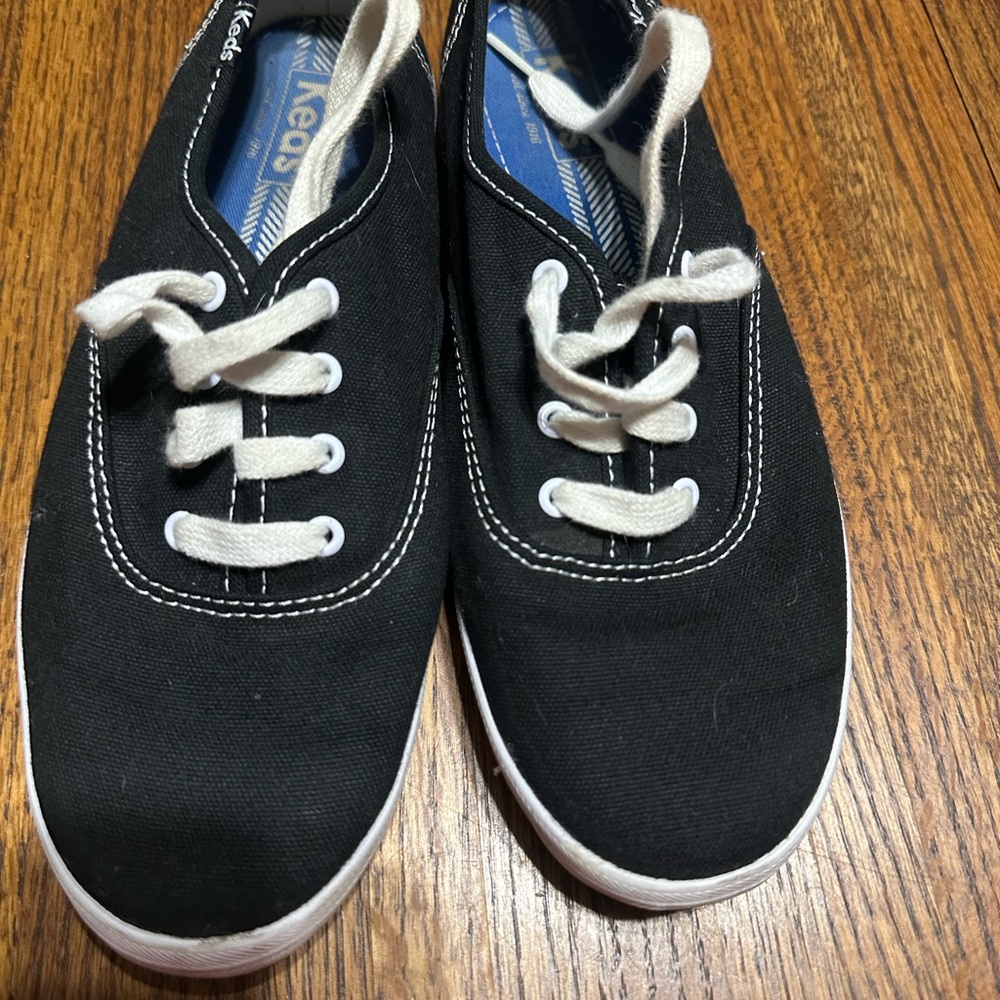 Keds Black Canvas Sneakers